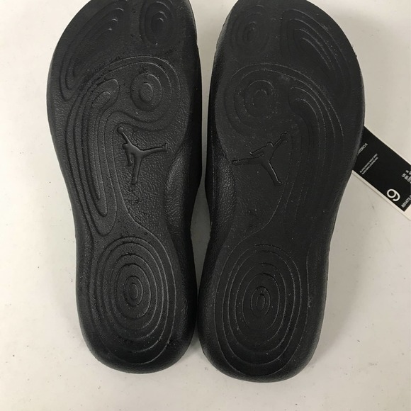 Nike Men’s Size 9 Jordan Hydro 6 Sandal, Black / Grey - Picture 5 of 7